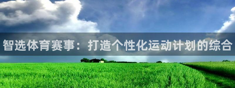 利记官网下载开户：智选体育赛事：打造个性化运动计划的
